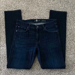 7 For All Mankind Men's Slim Jeans - Deep Indigo